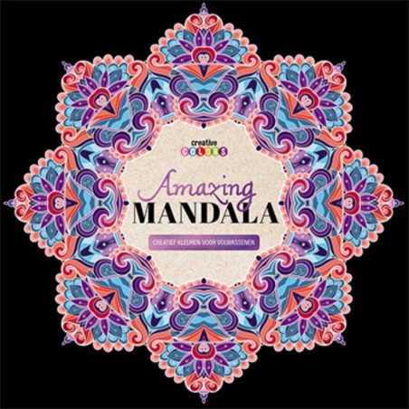 Creative Colors: Amazing Mandala kleurboek, Lantaarn