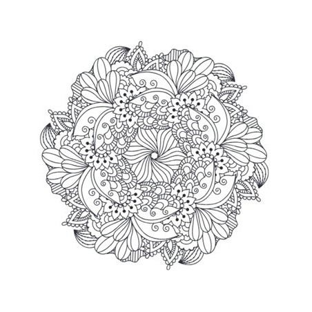 Creative Colors: Natuur Mandala kleurboek, Lantaarn