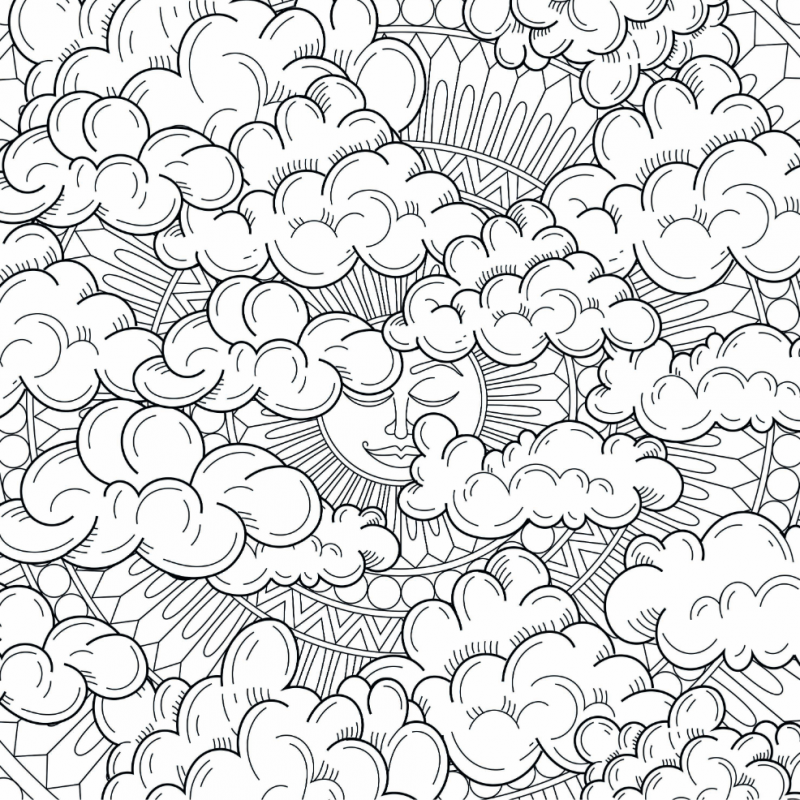 Mandalakunst: Peace kleurboek, Lantaarn