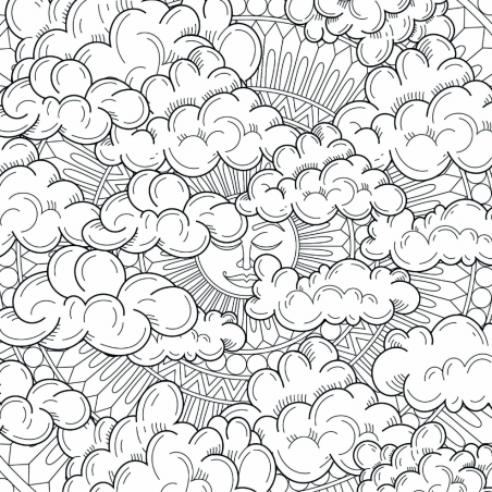 Mandalakunst: Peace kleurboek, Lantaarn