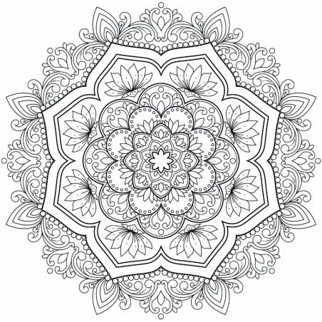 Mandalakunst: Peace kleurboek, Lantaarn