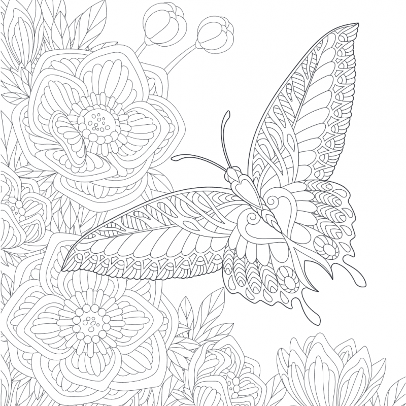 Mandalakunst: Natuur kleurboek, Lantaarn