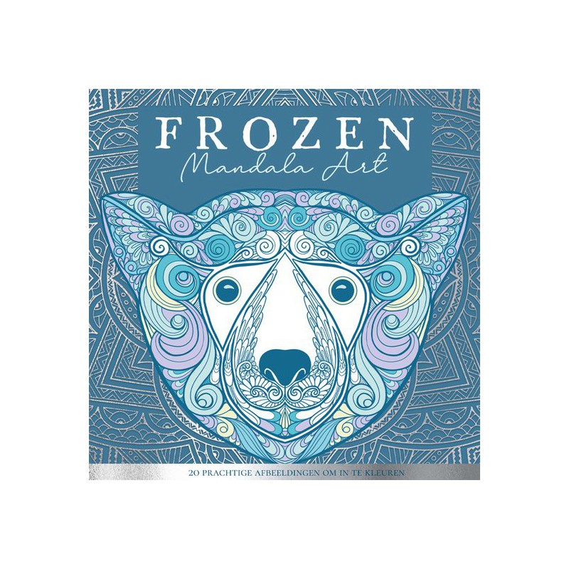 Mandalakunst: Frozen, kleurboek, Lantaarn