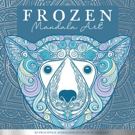 Mandalakunst: Frozen, kleurboek, Lantaarn