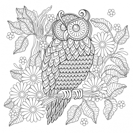 Mandalakunst: Tuin kleurboek, Lantaarn