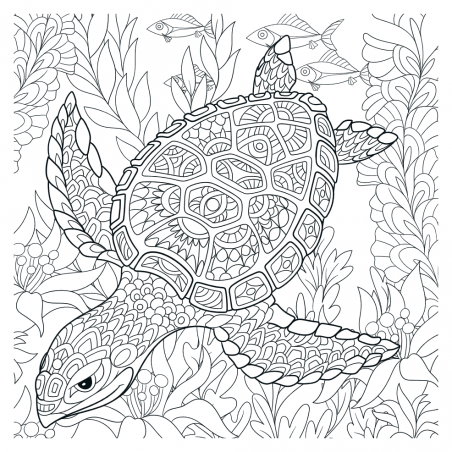 Mandalakunst: Oceaan kleurboek, Lantaarn