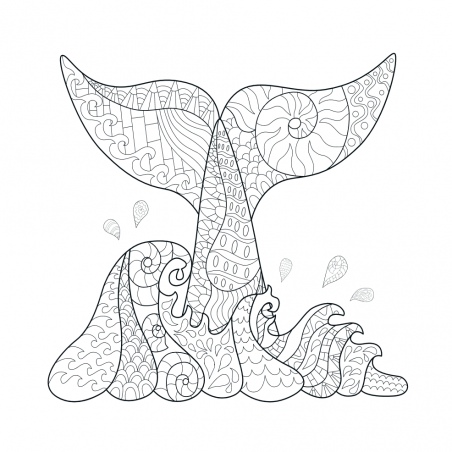 Mandalakunst: Oceaan kleurboek, Lantaarn