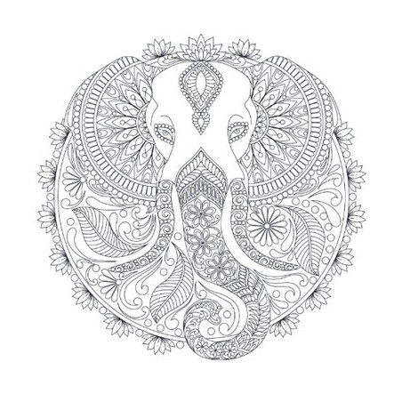 Mandalakunst: Amazing animals kleurboek, Lantaarn