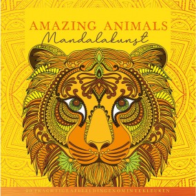 Mandalakunst: Amazing animals, kleurboek, Lantaarn