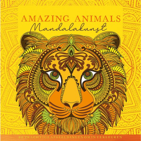 Mandalakunst: Amazing animals, kleurboek, Lantaarn