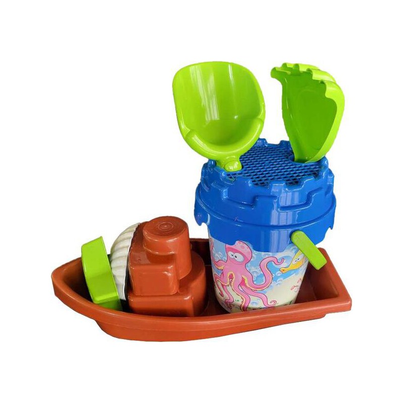 Outdoor active - Emmerset met boot, 7 delig