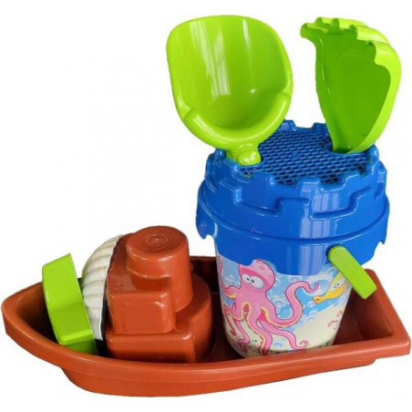 Outdoor active - Emmerset met boot, 7 delig