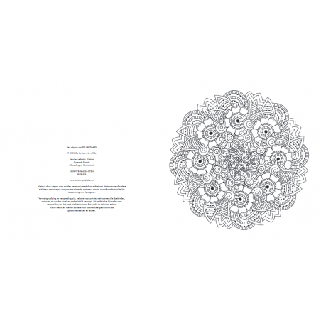 Creative moments: Beautiful & Calming mandala kleurboek, Lantaarn