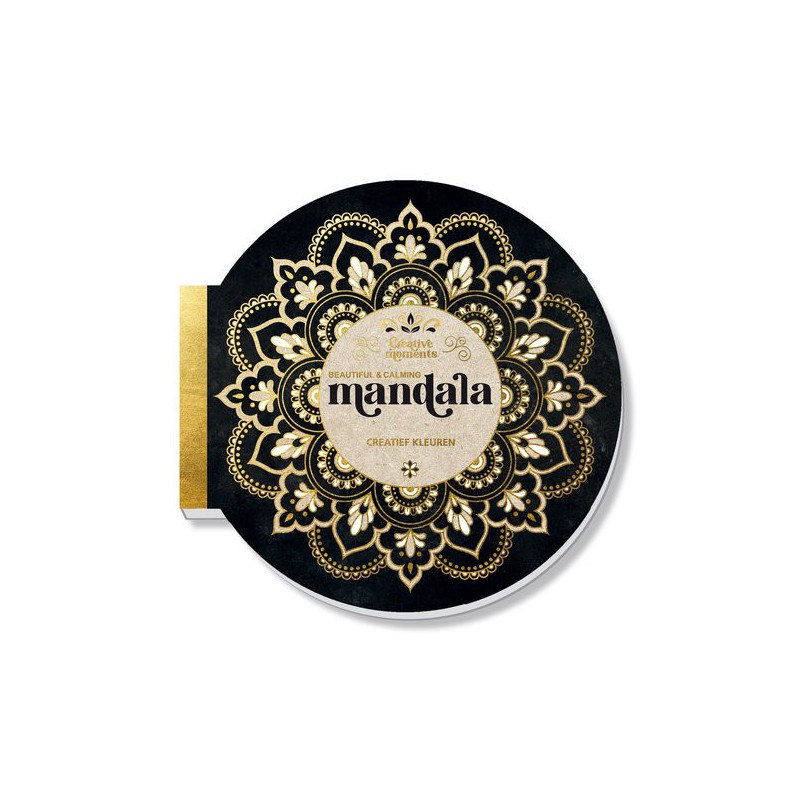 Creative moments: Beautiful & Calming mandala kleurboek, Lantaarn