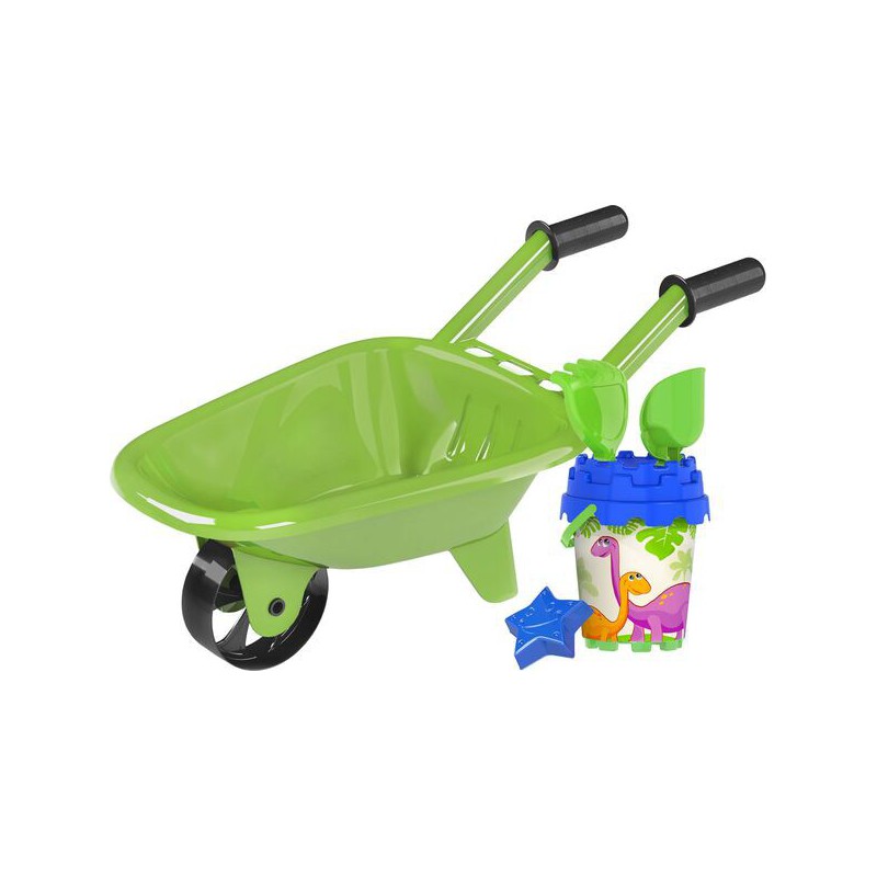 Outdoor active - Kruiwagen met emmerset groen