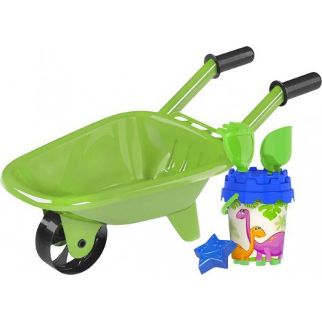 Outdoor active - Kruiwagen met emmerset groen