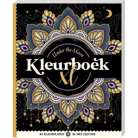 Under the moon kleurboek XL