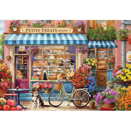 Bakery Shop in luxe blik, Eurographics 550 stukjes puzzel