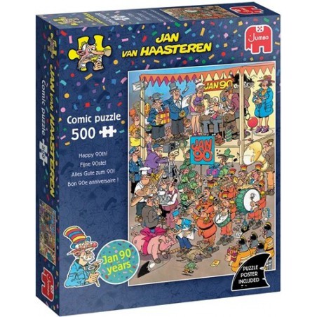 Jan van Haasteren, Fijne 90ste! 500 stukjes Jumbo