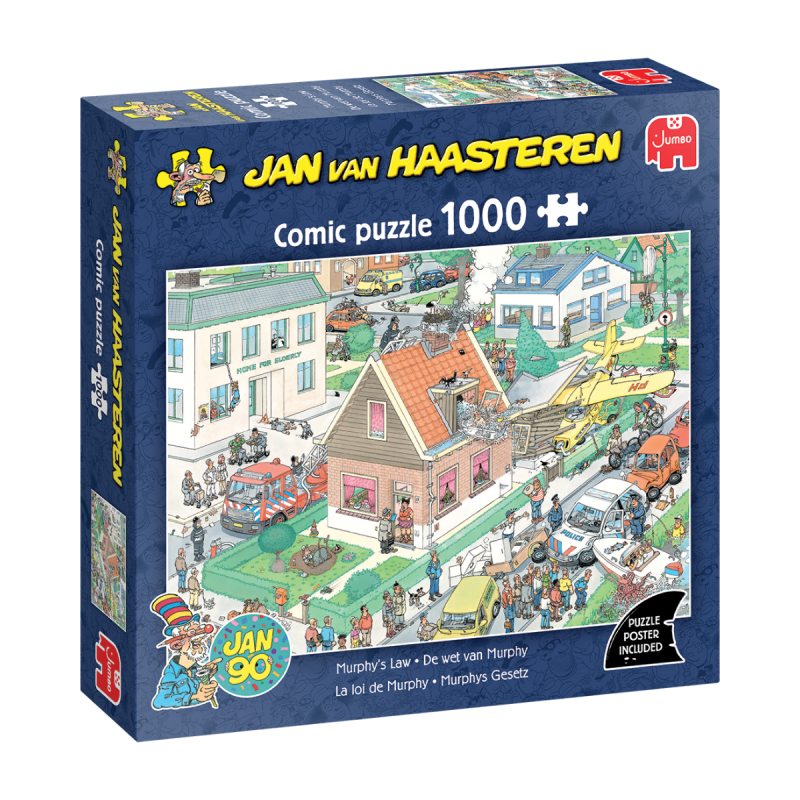 Jan van Haasteren, De wet van Murphy, 1000stukjes, Jumbo