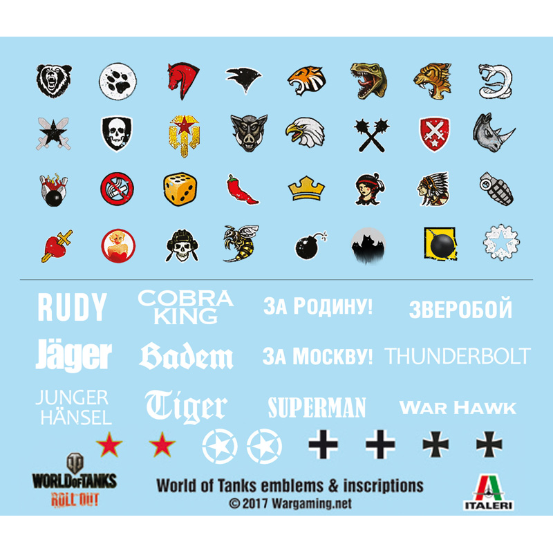 KV1, World of Tanks 1:56, Italeri