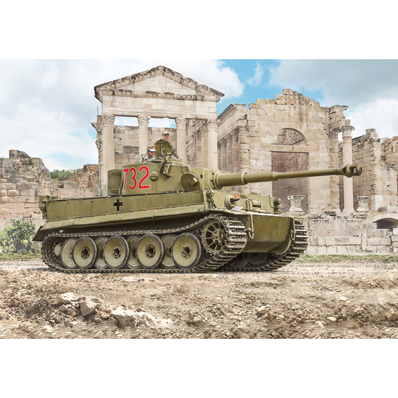 Pz. Kpfw VI Tiger I Ausf. H (tp) 1:35, Italeri