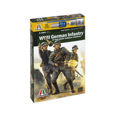 WWII German Infantry 1:56, Italeri