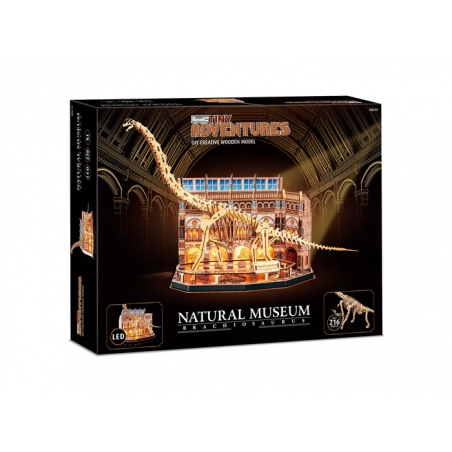 Natural Museum Brachiosaurus, Houtbouw, Revell