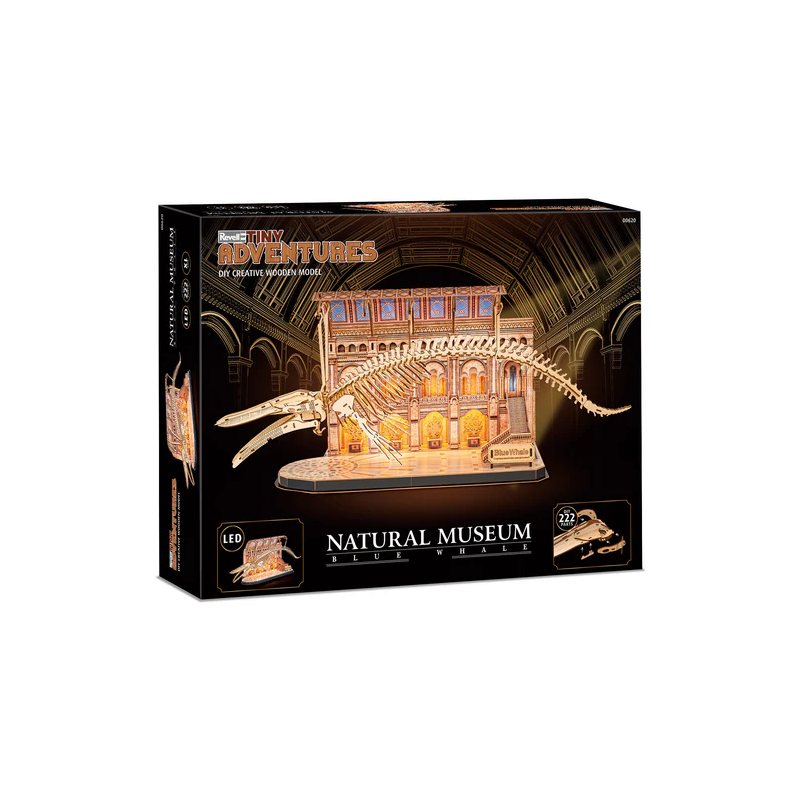 Natural Museum Blue Whale, Houtbouw, Revell