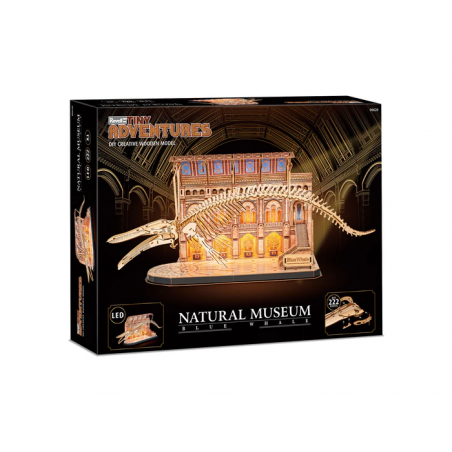 Natural Museum Blue Whale, Houtbouw, Revell