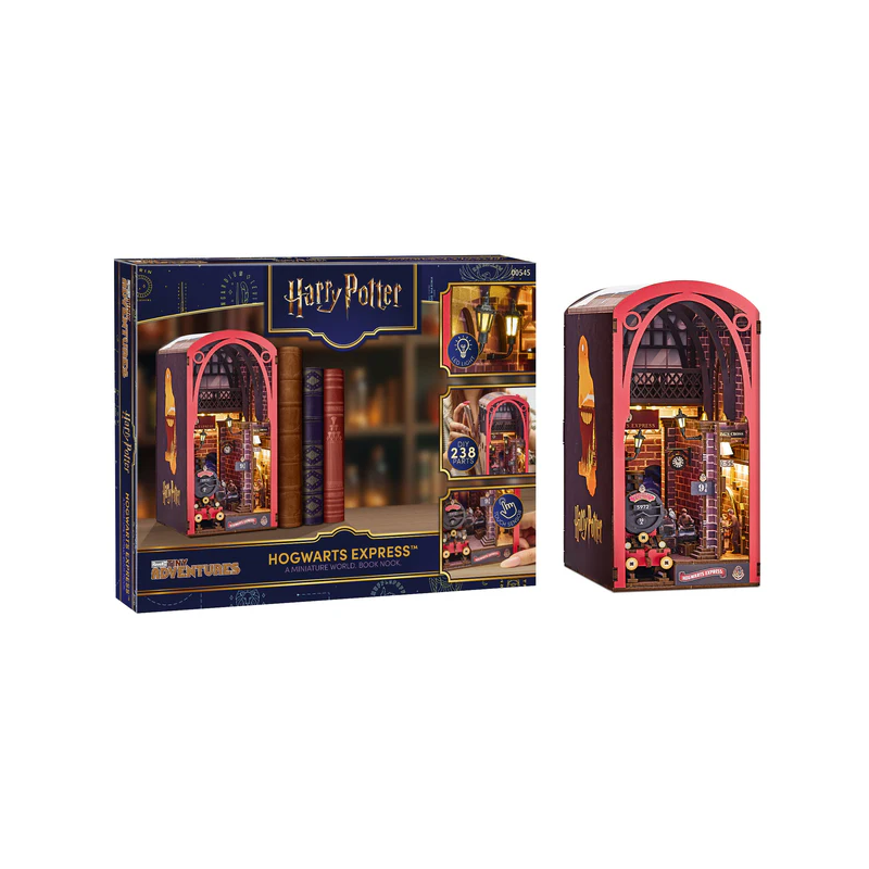 Booknook Harry Potter Hogwarts Express, Houtbouw, Revell