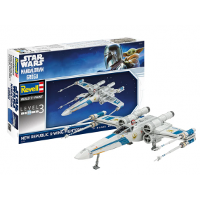 New Republic X-Wing Fighter, Mandalorian and Grogu 1:72, Revell