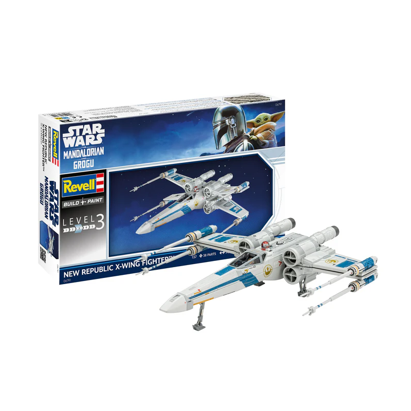 New Republic X-Wing Fighter, Mandalorian and Grogu 1:72, Revell