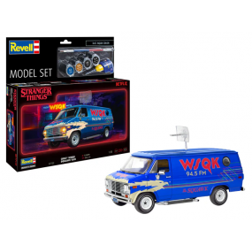 Modelset Stranger Things Squawk Van, 1:25, Revell
