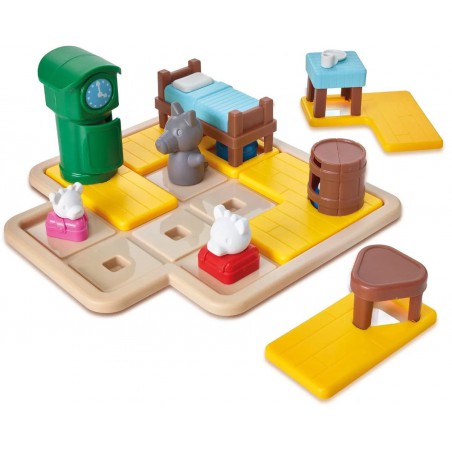 Smartgames - De wolf en de 7 geitjes deluxe (48 opdrachten)