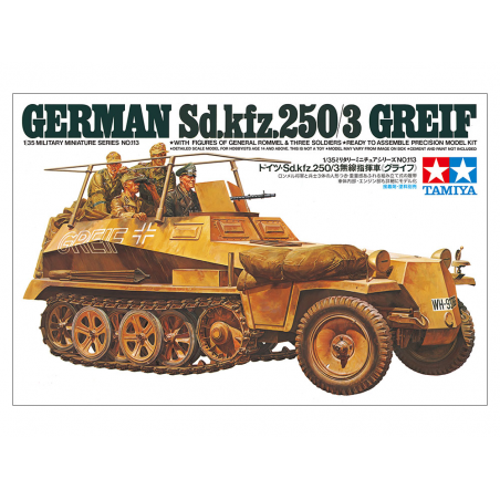 German SDKFZ. 250/3 1:35, Tamiya