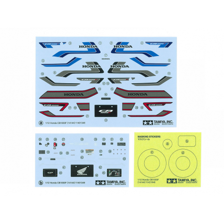 Honda CB1000F 1:12, Tamiya