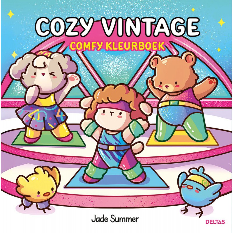 Cozy vintage, comfy kleurboek