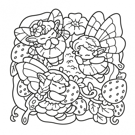 Cozy Kingdom, fantasy kleurboek Jade Summer