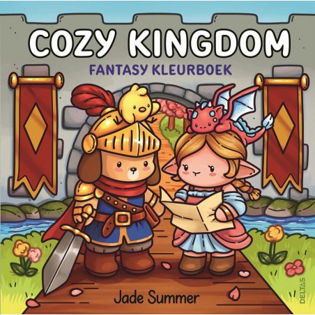 Cozy Kingdom, fantasy kleurboek