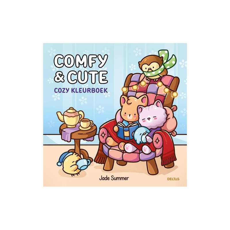 Comfy & Cute, Cozy kleurboek