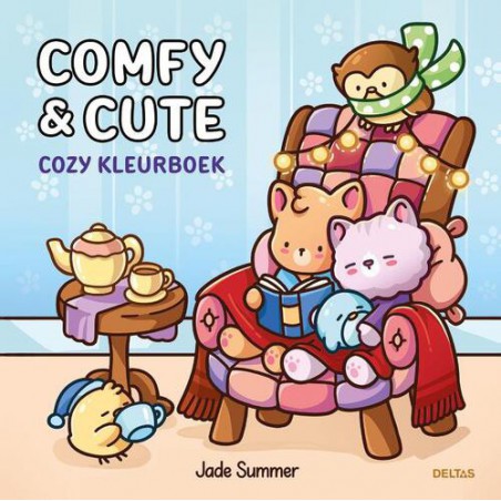 Comfy & Cute, Cozy kleurboek
