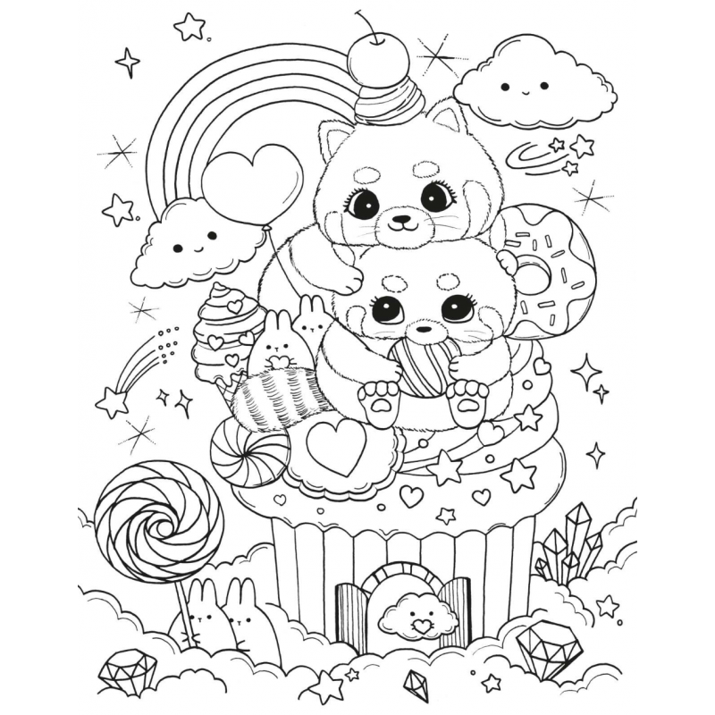 Cozy kisses kleurboek lulu mayo