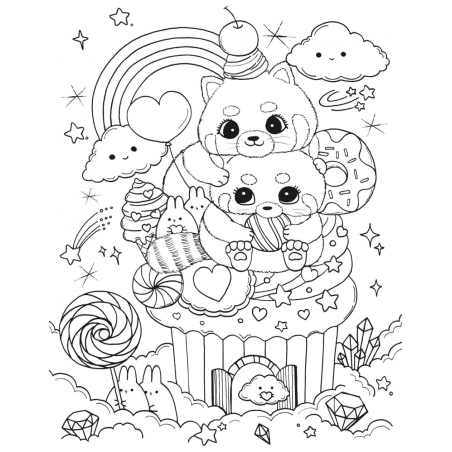 Cozy kisses kleurboek lulu mayo