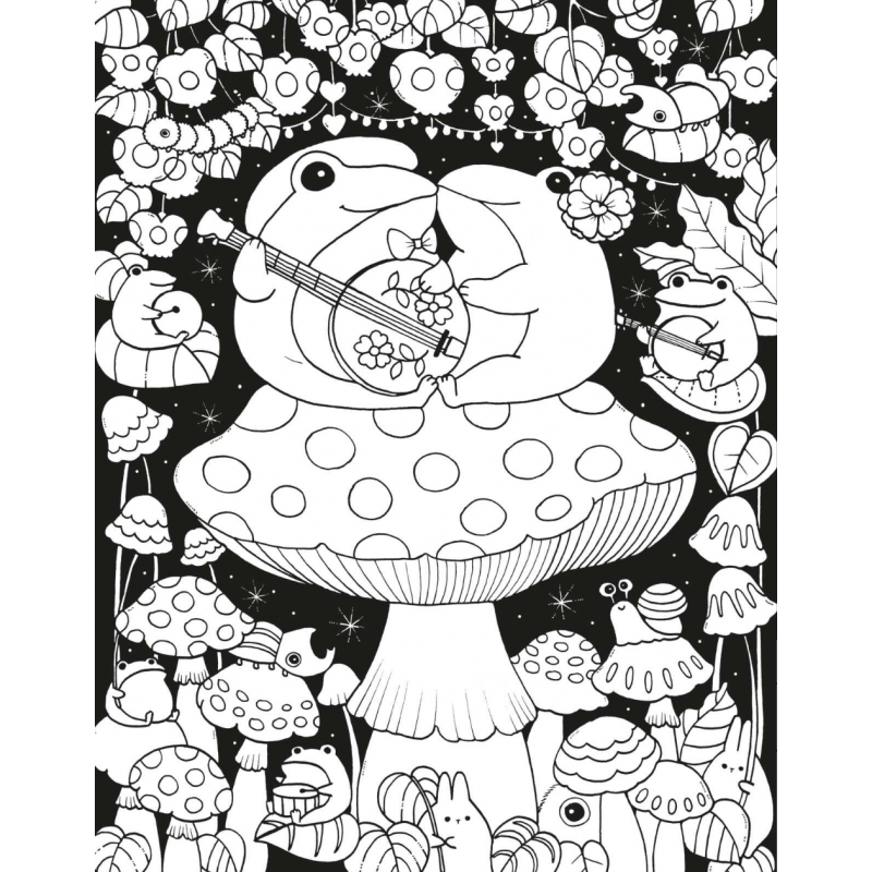 Cozy kisses kleurboek lulu mayo