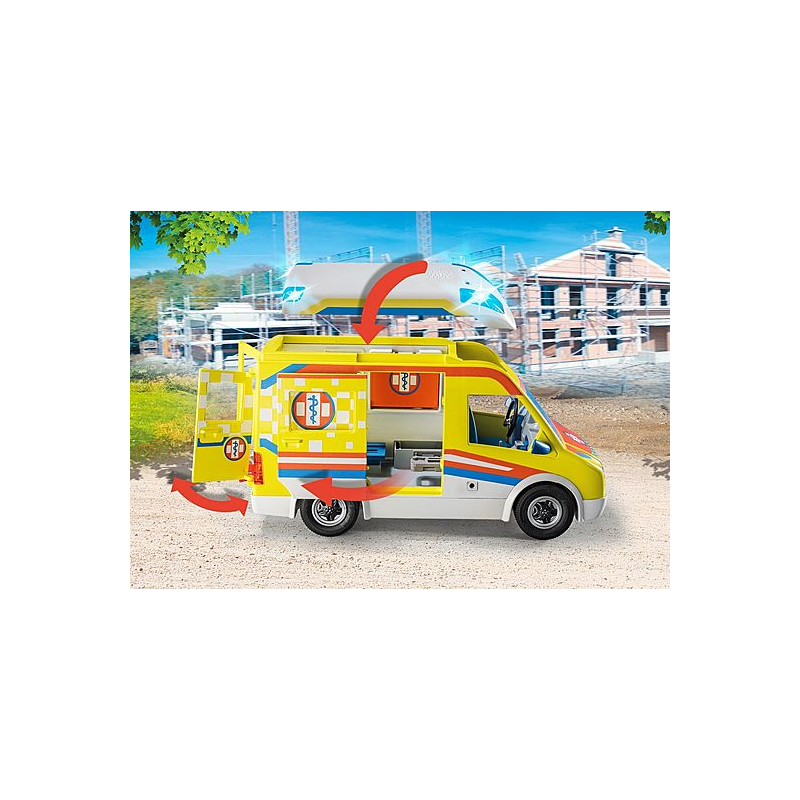 Playmobil City Life - 71232 Ambulance met licht en geluid