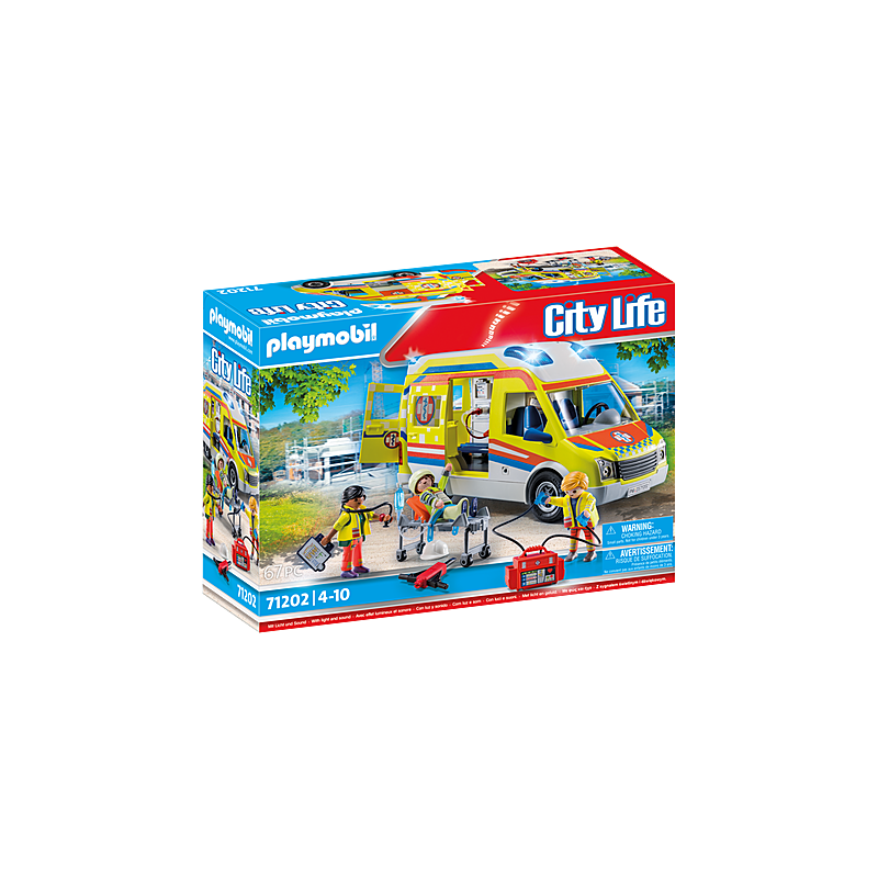 Playmobil City Life - 71232 Ambulance met licht en geluid