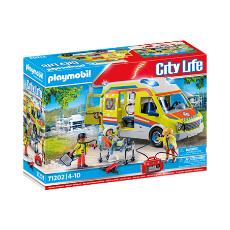 Playmobil City Life - 71232 Ambulance met licht en geluid