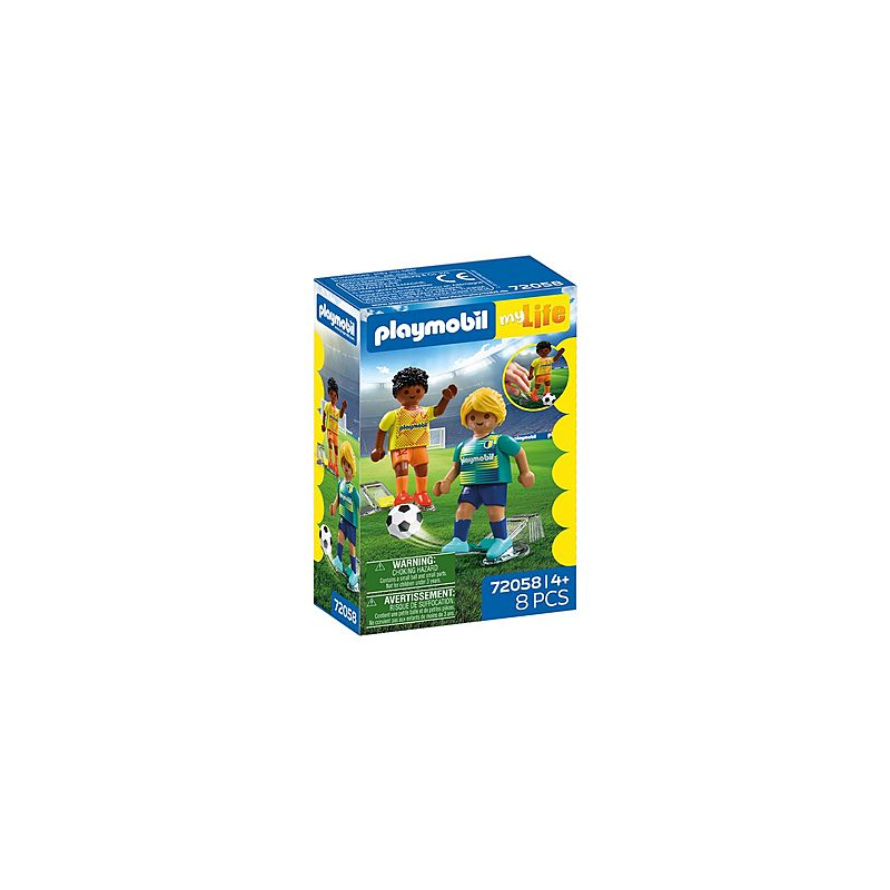 Playmobil My Life - Voetbalspelers, 70258