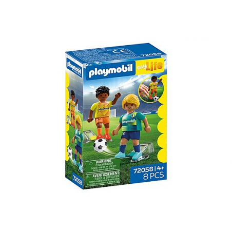 Playmobil My Life - Voetbalspelers, 70258